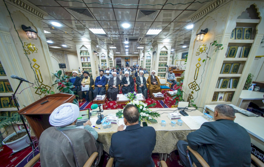 اختتامُ أعمالِ النَّدوةِ العلميَّةِ الموسَّعةِ الموسومة : (التُّراث العلميّ للإماميَّة في البصرةِ حتى نهاية القرن الخامسِ الهجريّ)