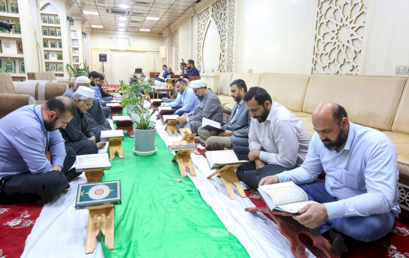 اختتامُ البرنامجِ القرآنيِّ الرمضانيِّ المبارك في مركزِ تراثِ البصرةِ