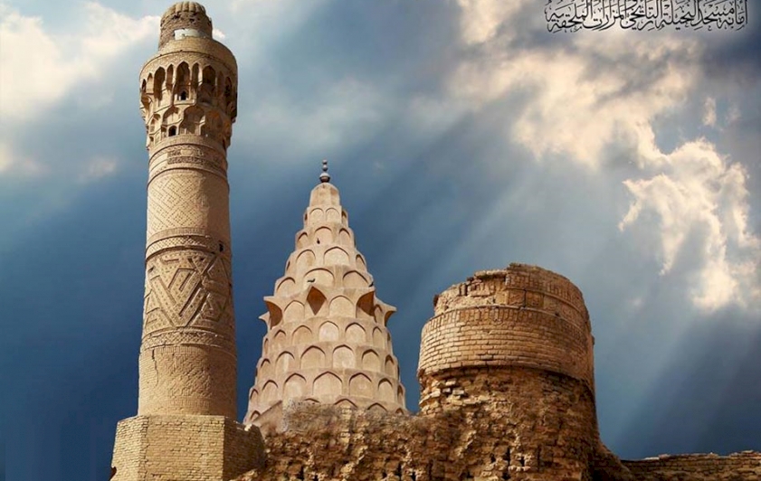 مئذنة الكفل  وروائع الفنّ والزخرفة الإسلاميّة