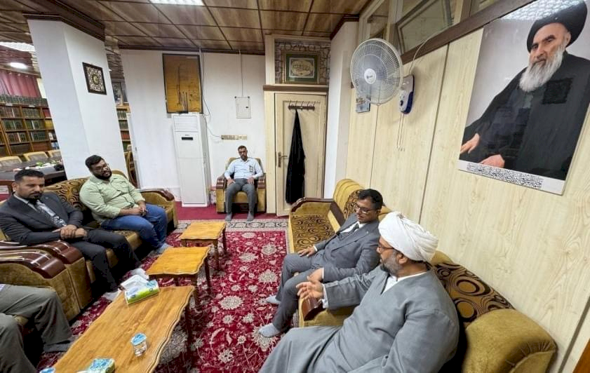 تُراثُ البصرةِ يستقبلُ وفدًا من البناءِ الثَّقافيّ