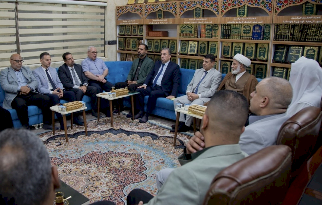 تعاونٌ أكاديميٌّ بين قسمِ المعارفِ وجامعةِ كربلاءَ
