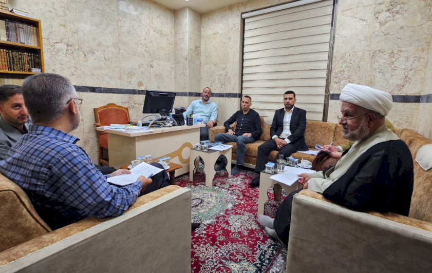هيأةُ تحريرِ مجلَّةِ تُراثِ كربلاءَ تبحثُ تطويرَ العملِ واستكتابَ البحوثِ الجديدةِ
