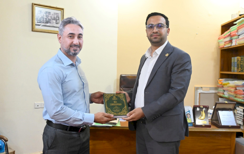 تعاونٌ علميٌّ بين العتبتَيْنِ العلويّةِ والعبّاسيّةِ لتوثيقِ التراثِ الإسلاميِّ وتعزيزِ البحثِ المعرفيّ